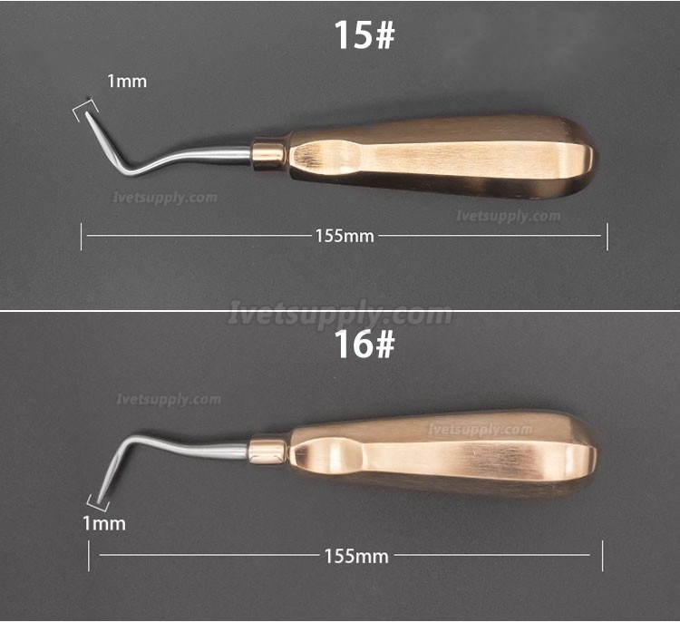 Veterinary Elevators Cat Dog Teeth Extraction Stainless Steel Minimally Invasive Elevators